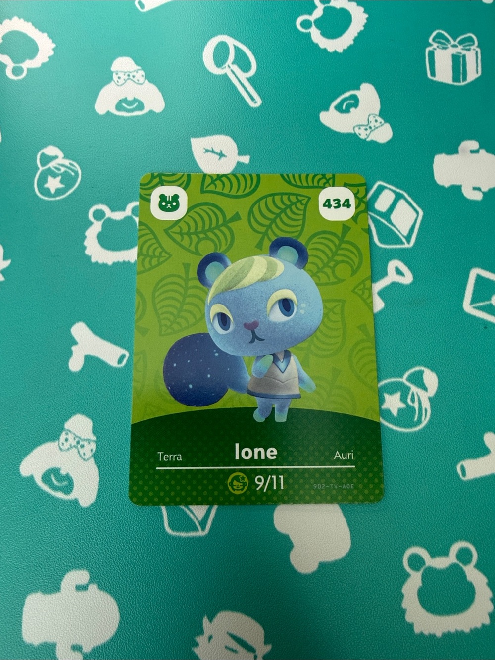 Animal Crossing Ione Amiibo Card #434